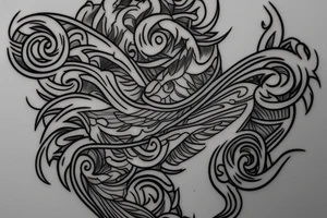 The most beautiful neck tattoo symbol of a new chapter tattoo idea