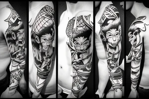 Wukong with staff tattoo idea