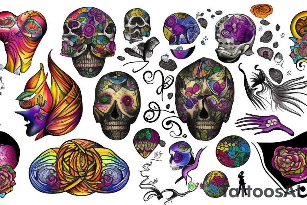 Mind body and soul tattoo idea