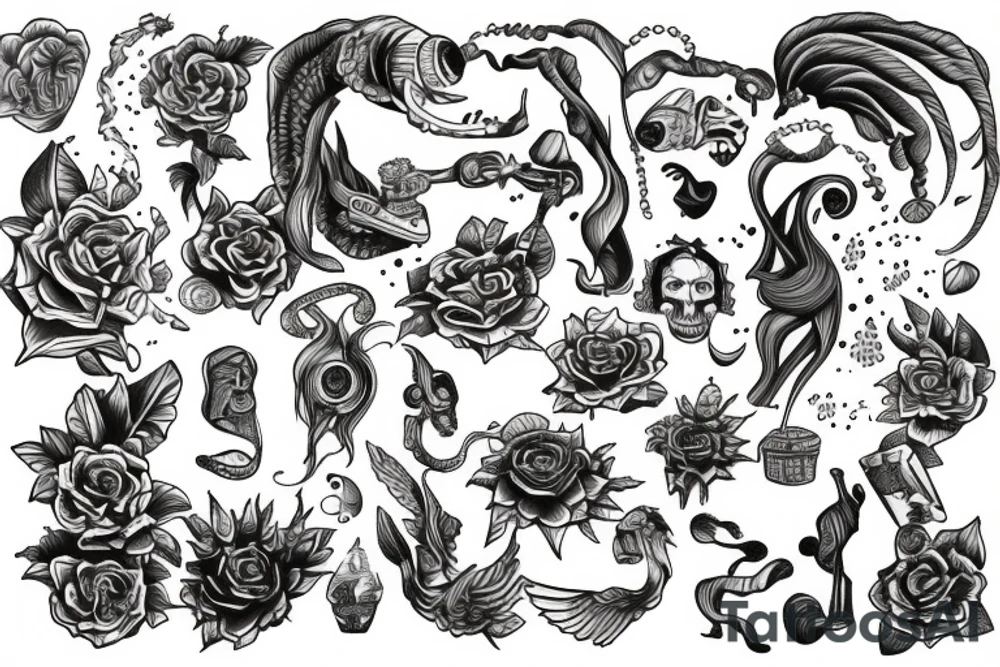free mind tattoo idea