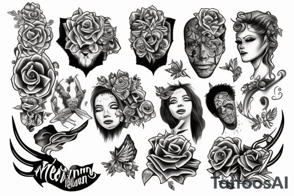 free mind tattoo idea