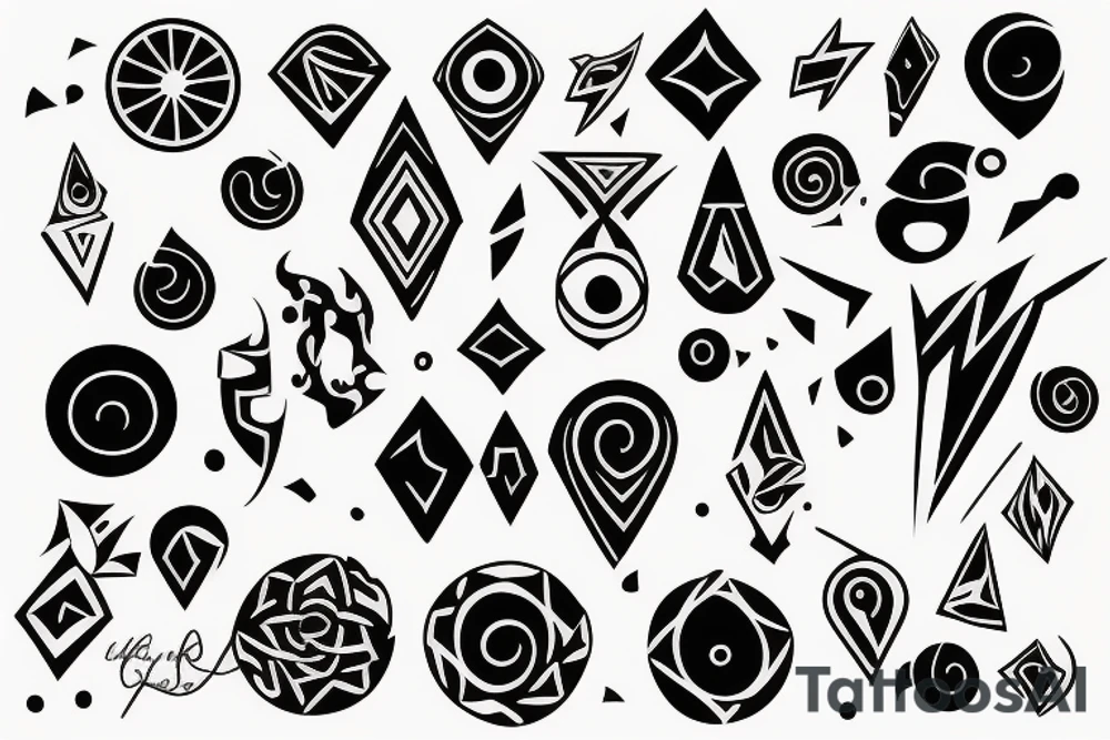 Spirit and soul tattoo idea
