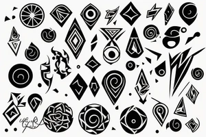 Spirit and soul tattoo idea