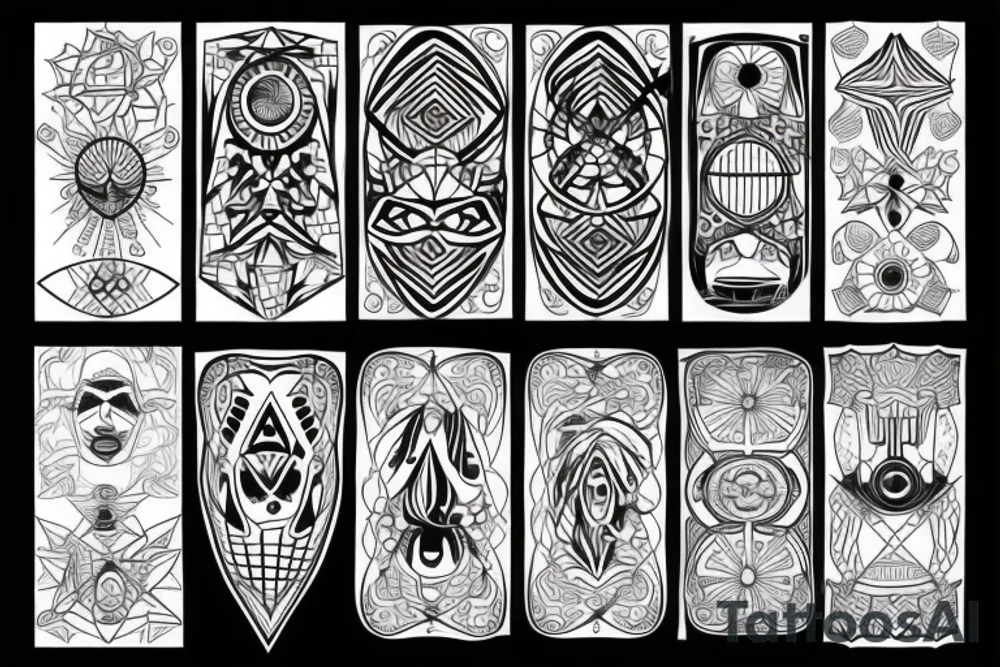 Spirit and soul tattoo idea