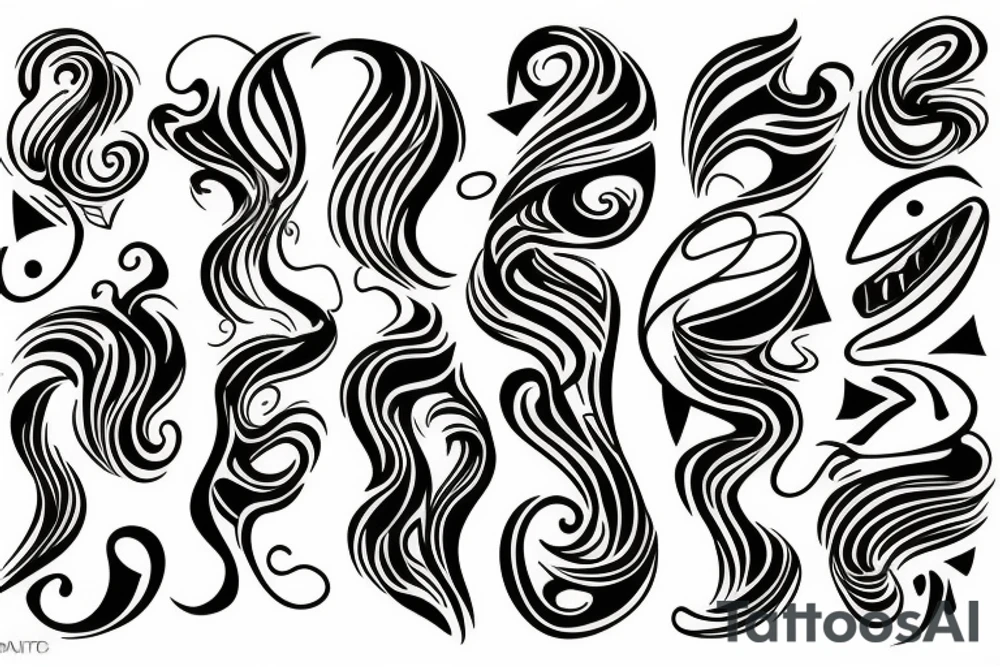 Spirit and soul tattoo idea