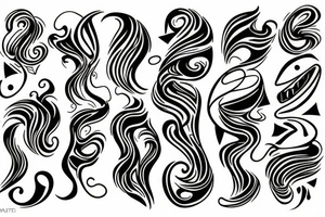 Spirit and soul tattoo idea