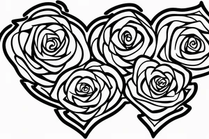I love-a love-a you. -Grandma 
Puzzle piece 
Rose tattoo idea