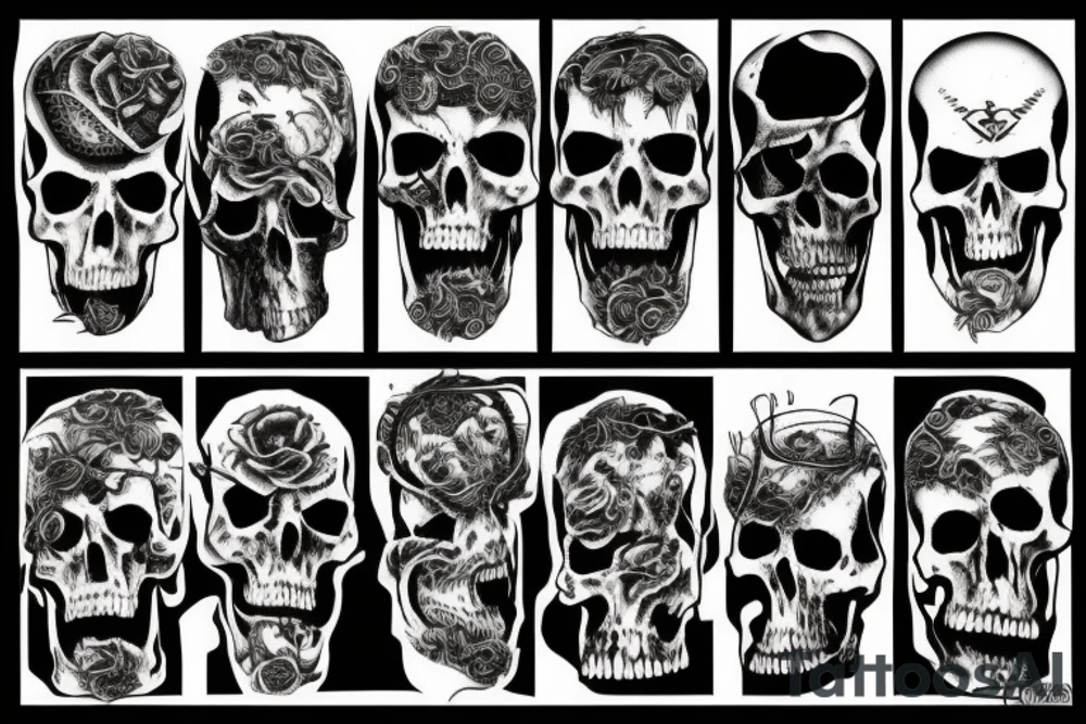 Vengeance, death, hatered tattoo idea