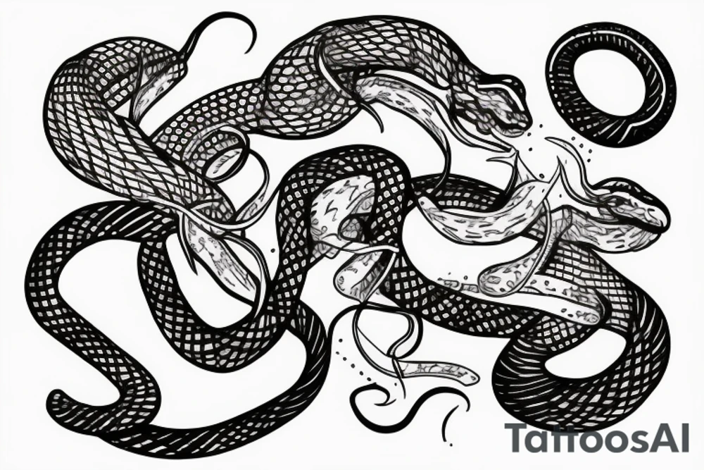 snake tattoo idea