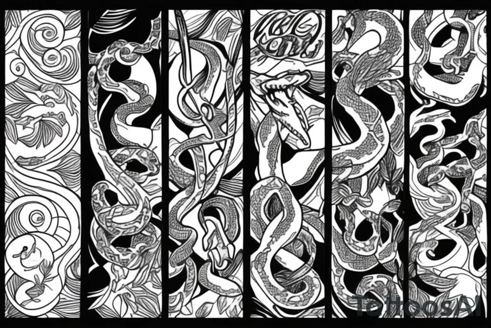 snake tattoo idea