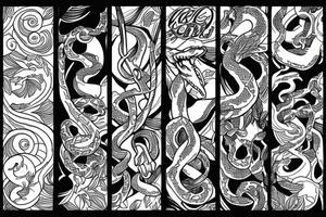 snake tattoo idea