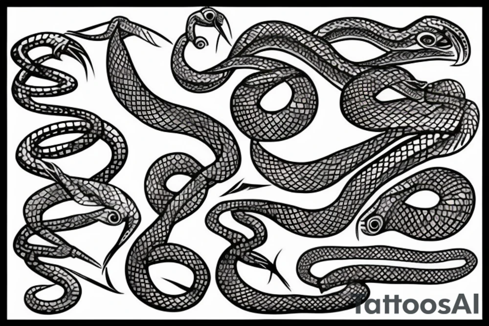 snake tattoo idea