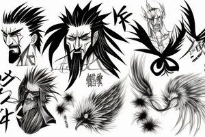 Kenpachi tattoo idea