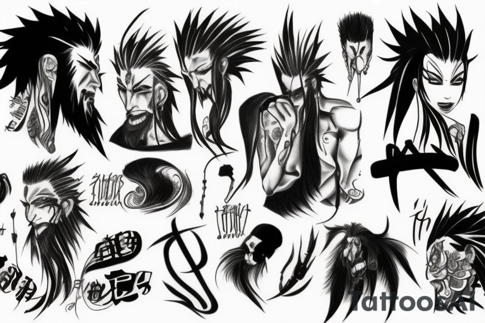 Kenpachi tattoo idea