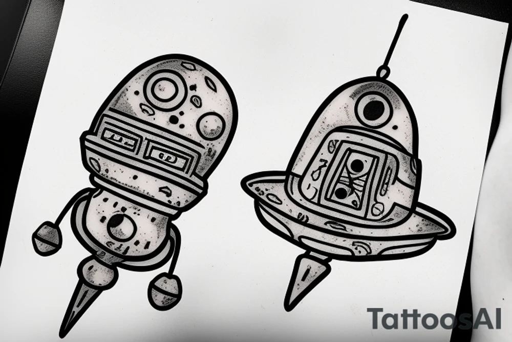 UFO 🛸 tattoo idea