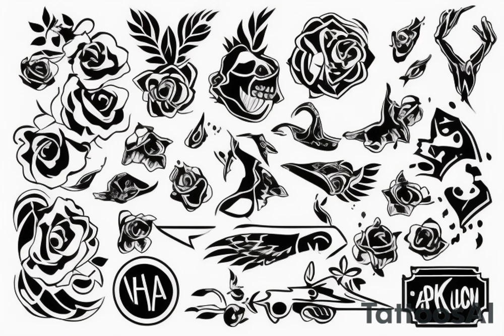 собака уходящая tattoo idea