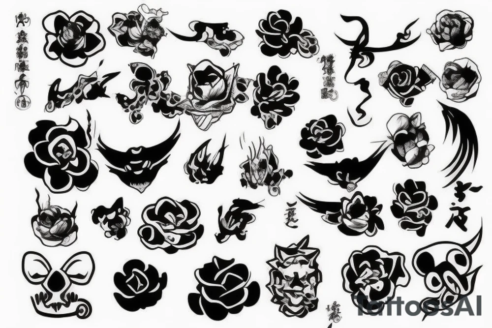 全無,
 無全 tattoo idea