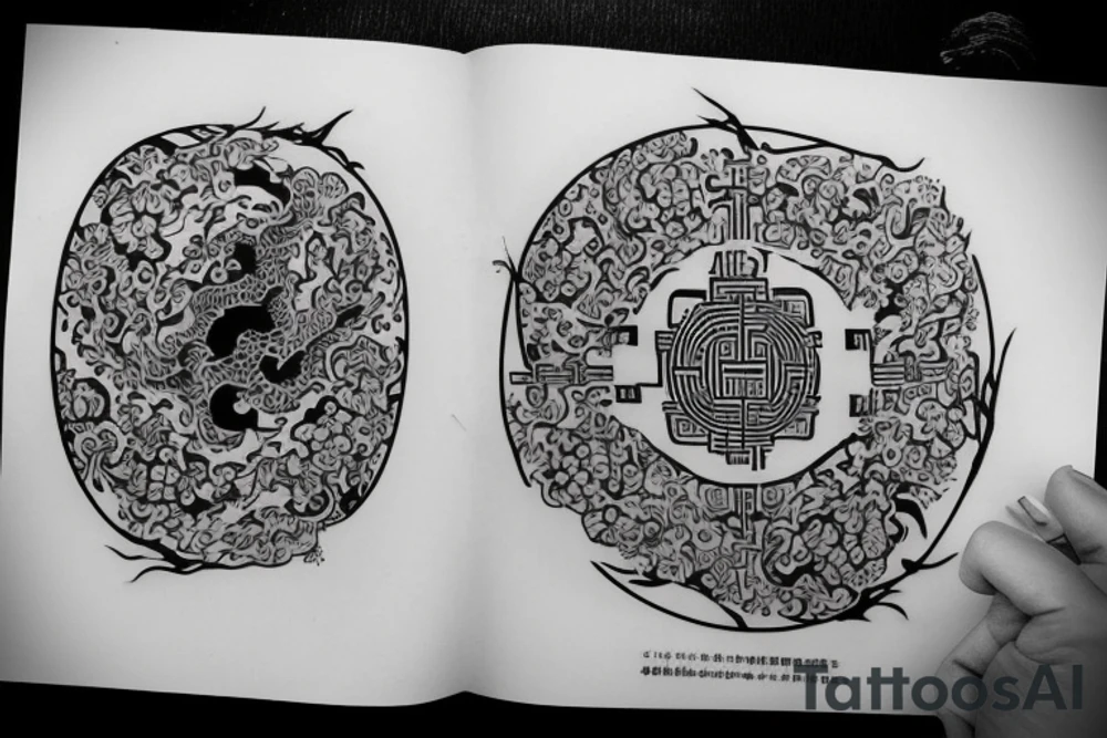 無全 (wú quán) is a Chinese word that can be translated as "nothingness" or "emptiness." In Chinese philosophy and religion, the concept of 無全 is often associated with the idea of emptiness or the absence of inherent existence. tattoo idea