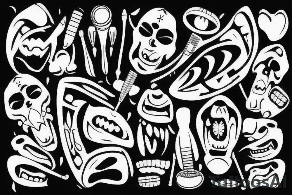 dentist tattoo idea