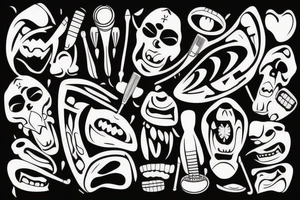 dentist tattoo idea