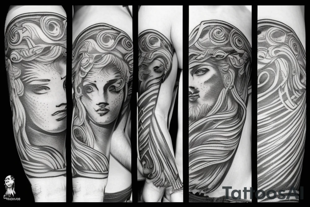 greek gods tattoo idea