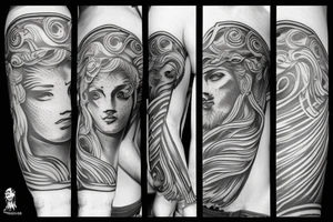 greek gods tattoo idea
