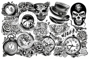 Time is limited tattoo idea