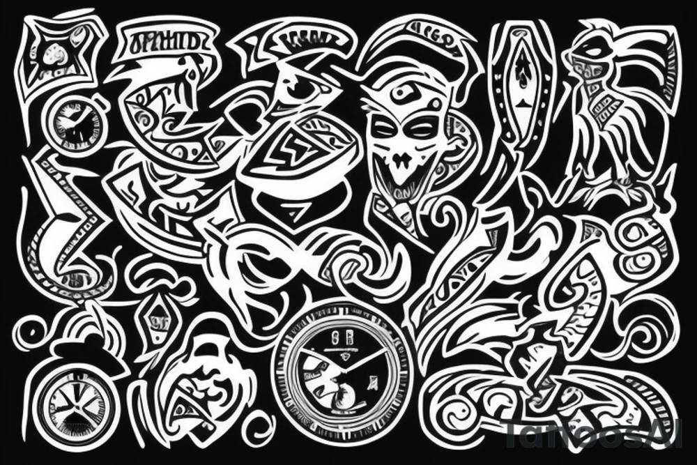 Time is limited tattoo idea