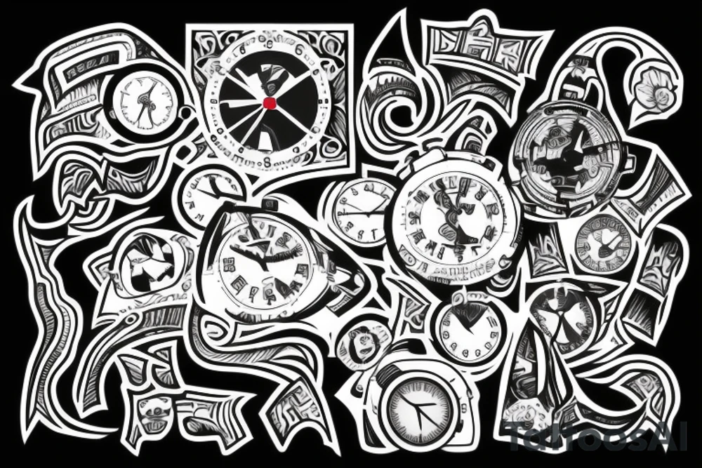 Time is limited tattoo idea