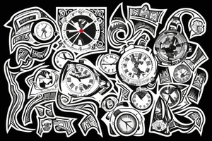 Time is limited tattoo idea