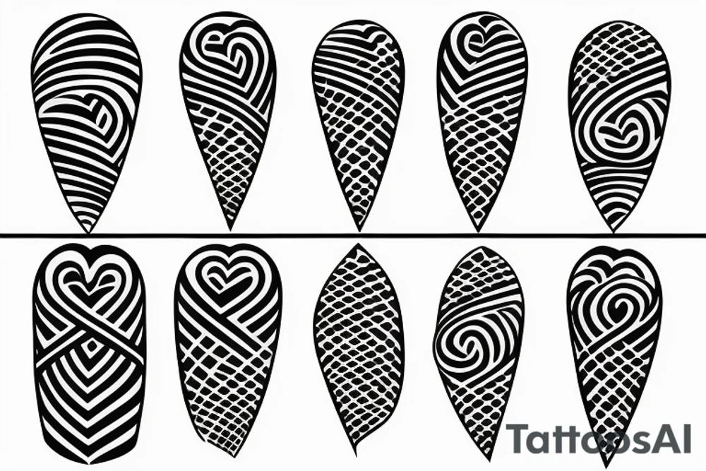 Infinity, and hour glass tattoo idea
