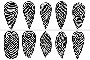 Infinity, and hour glass tattoo idea