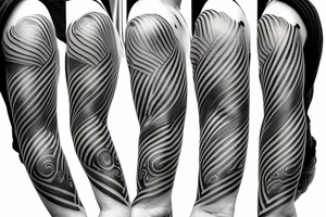 Infinity, and hour glass tattoo idea