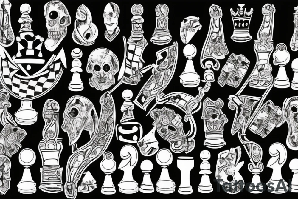 Chess, Dead End, which one tattoo idea