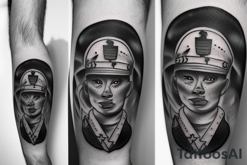 soldier and dog tattoo idea
