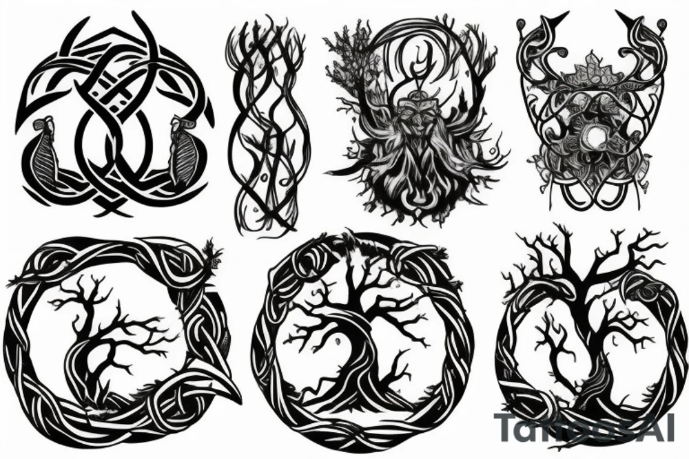 yggdrasil tattoo idea