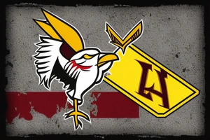 Arizona state flag with a road runner and agave plant tattoo idea