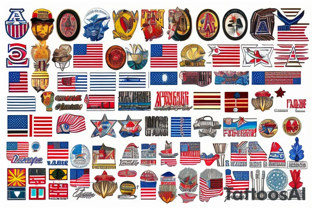 Arizona flag tattoo idea