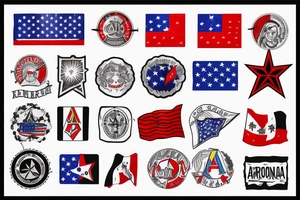 Arizona flag tattoo idea