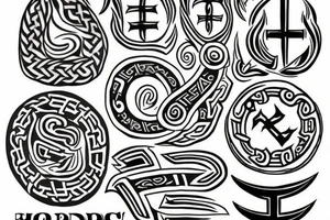 Nordic Runes tattoo idea