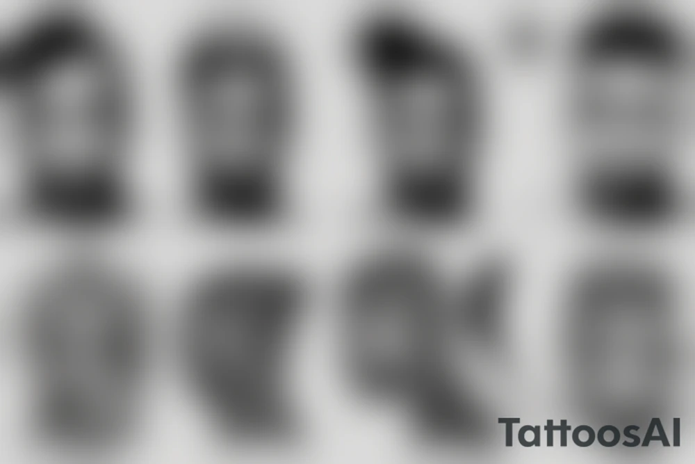 Xxxtentacion tattoo idea