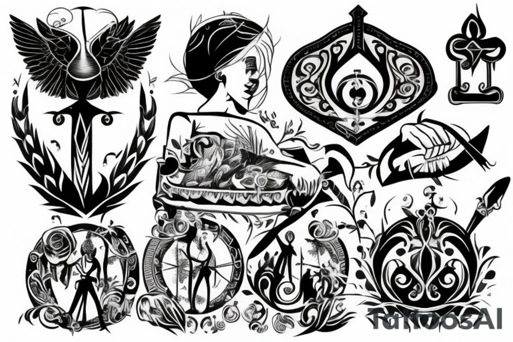 Biblical tattoo tattoo idea