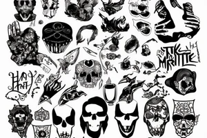 Pretty hate machine tattoo idea