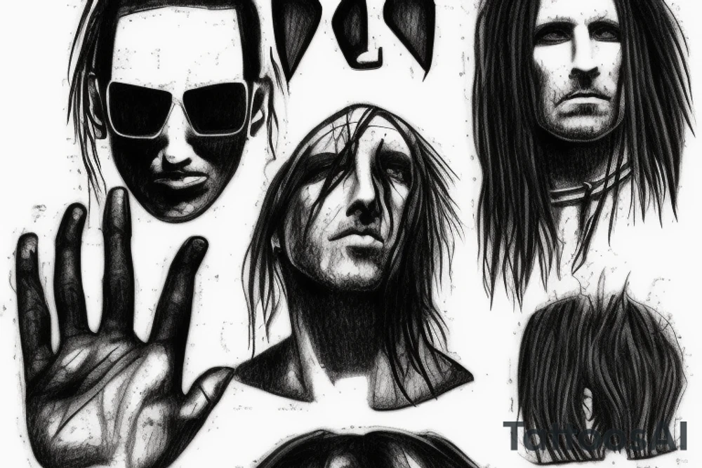 Nine inch nails tattoo idea