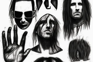 Nine inch nails tattoo idea