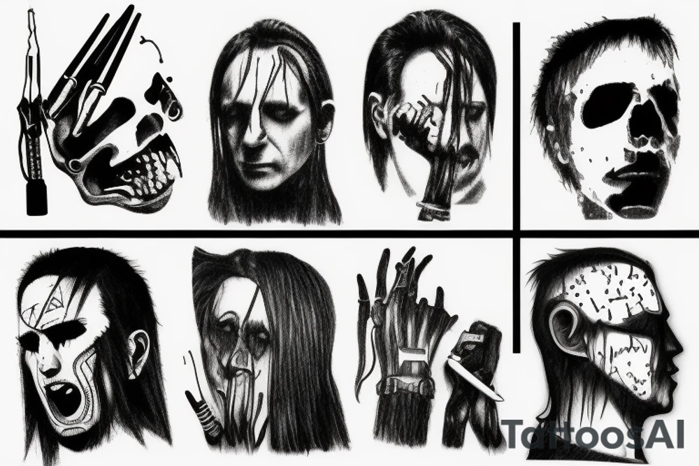 Nine inch nails tattoo idea