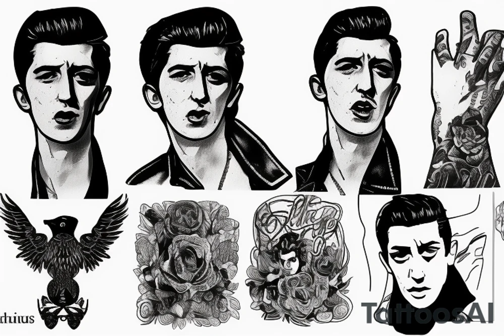 Alex Turner tattoo idea