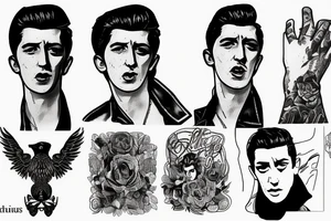 Alex Turner tattoo idea