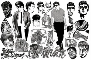 Alex Turner tattoo idea