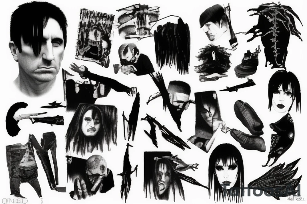 Trent Reznor tattoo idea